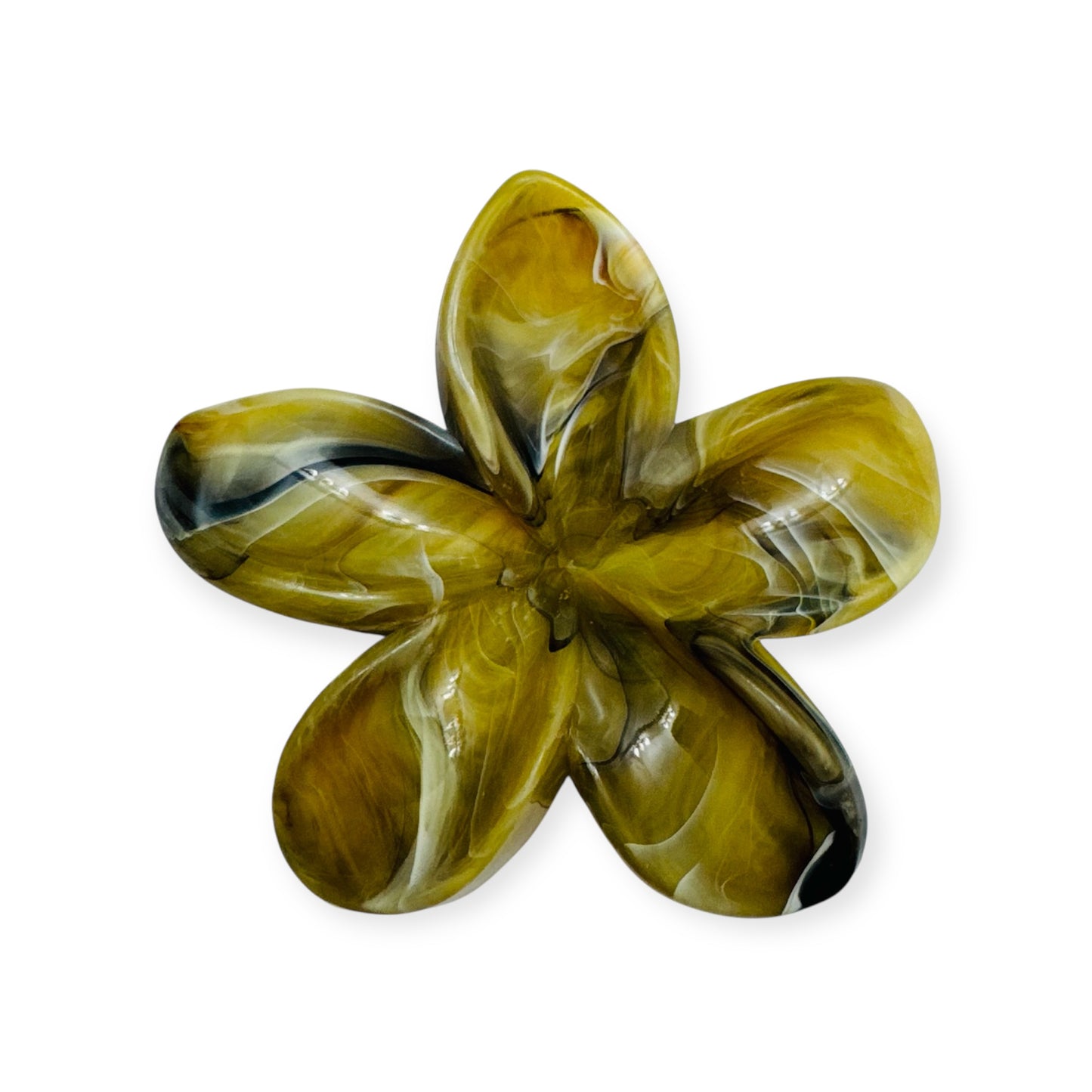 HAIR CLIPS TROPICAL FLOWER