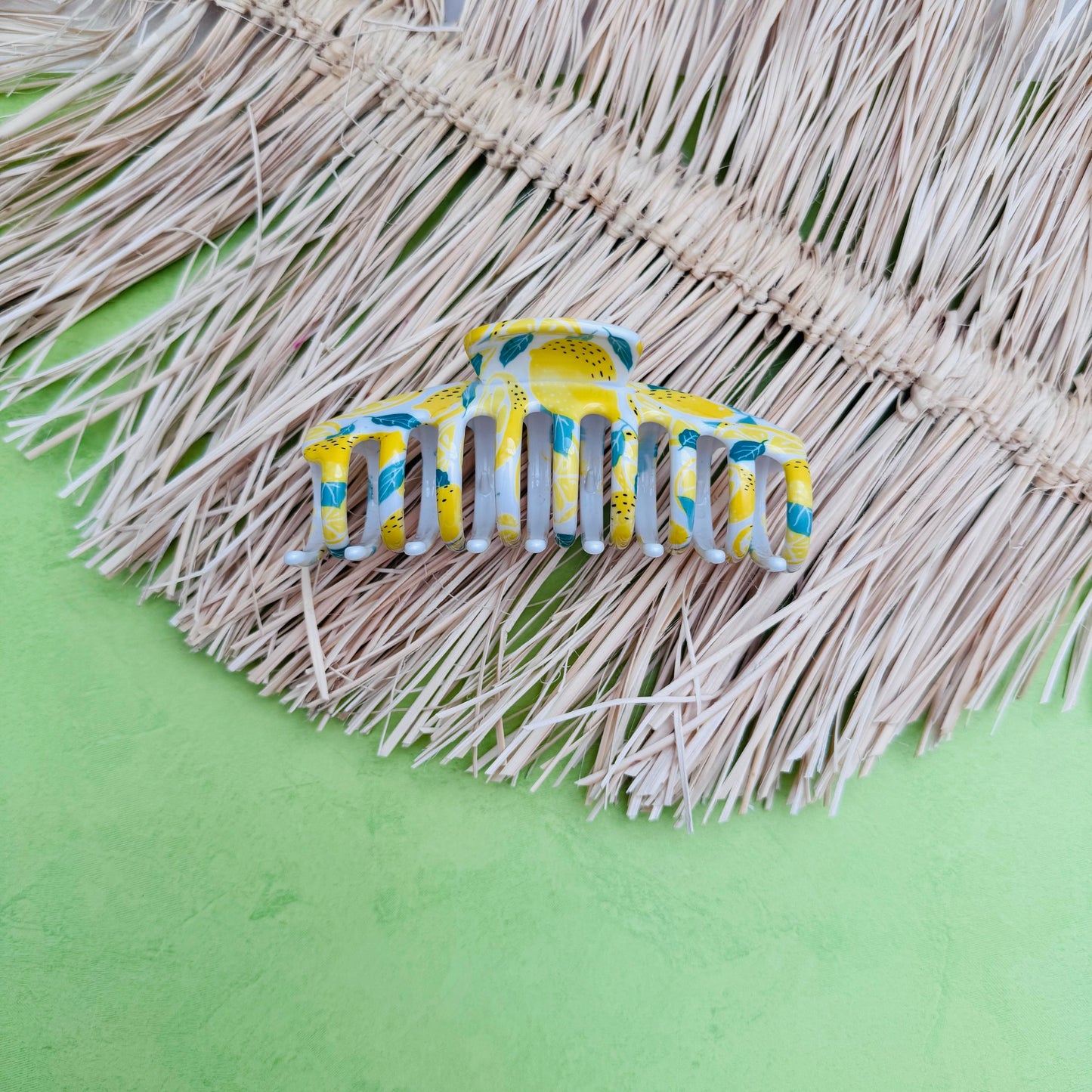 HAIR CLIPS LEMON