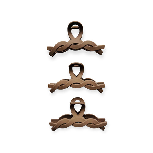 Hair Claw Clip Wicker